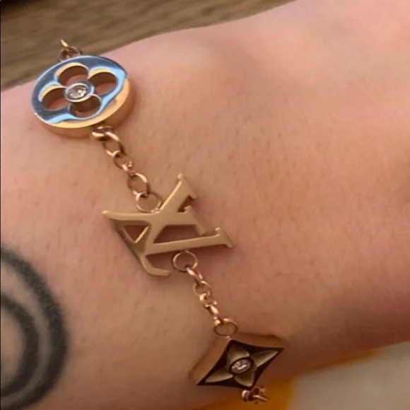 COPY - COPY - Monogram bracelet Idylle Blossom Style - Picture 4 of 4